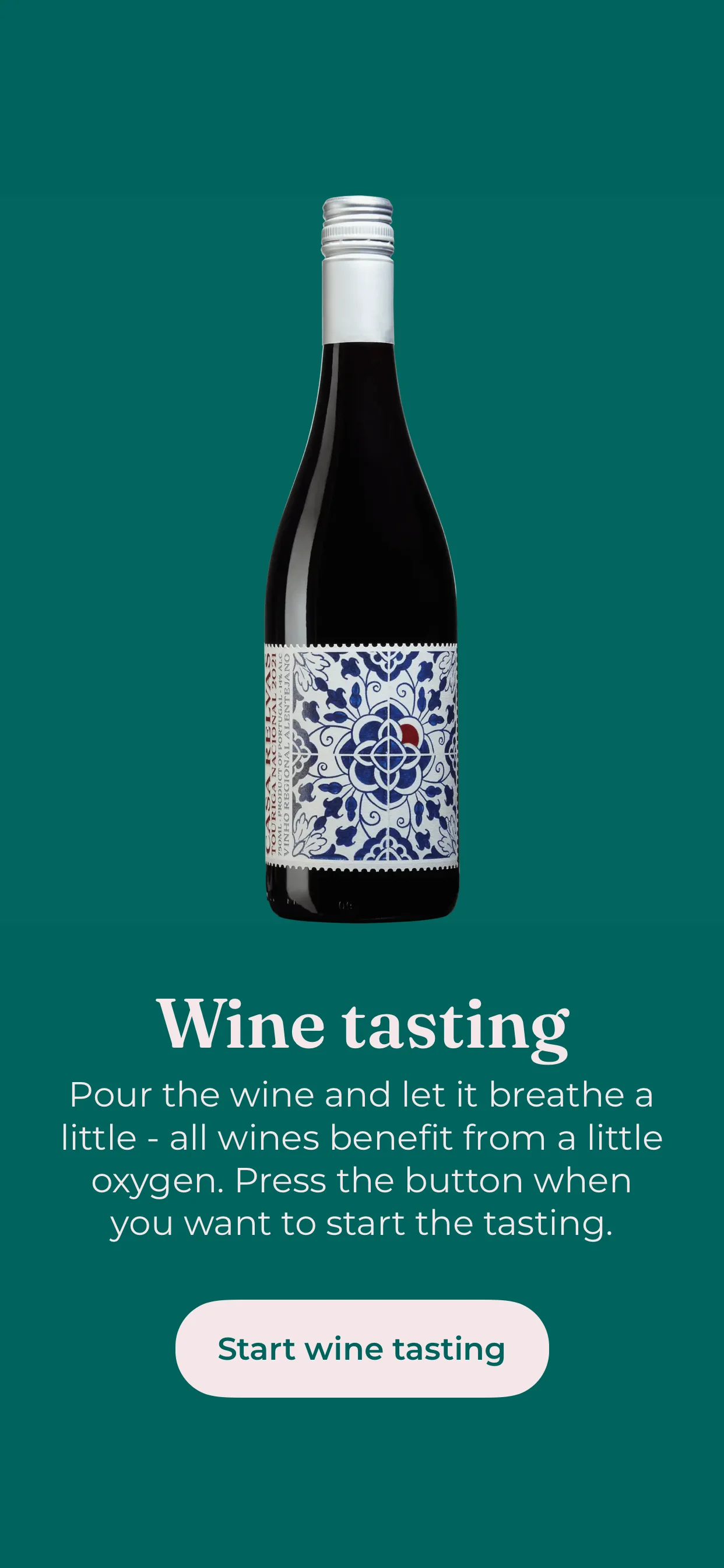 Try wine – Tinto guides you through the tasting